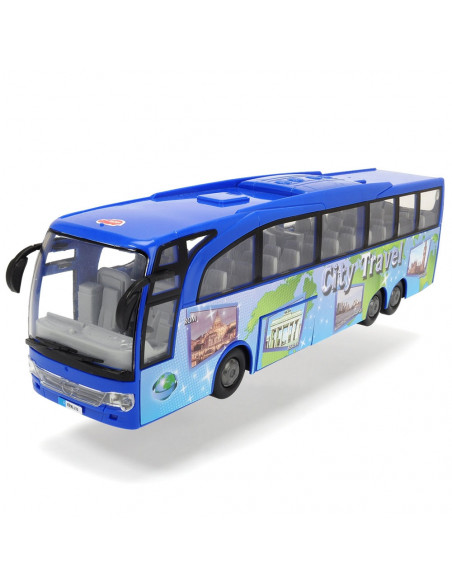 Autobuz Dickie Toys Touring Bus albastru,S203745005-BL