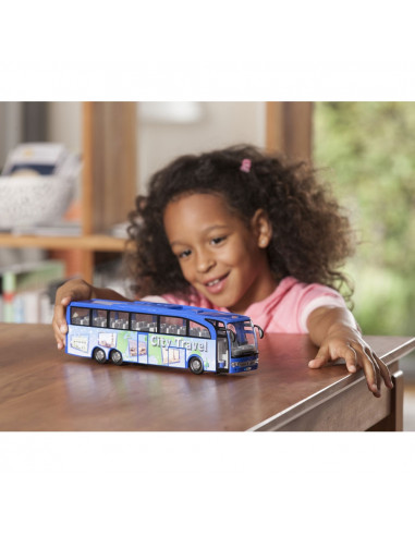 Autobuz Dickie Toys Touring Bus albastru,S203745005-BL