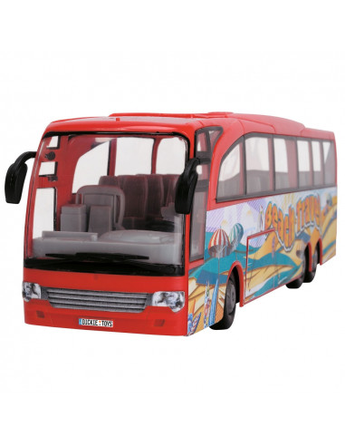 Autobuz Dickie Toys Touring Bus rosu,S203745005-RE