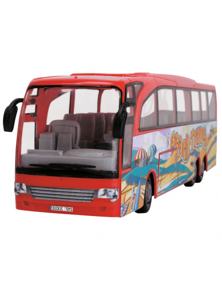 Autobuz Dickie Toys Touring Bus rosu,S203745005-RE