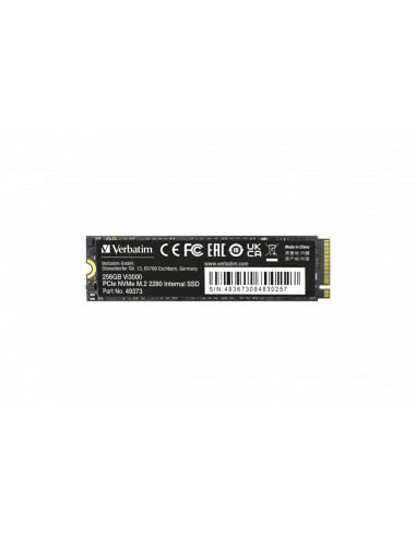 49373,SSD Verbatim Vi3000 PCle NVMe 256GB M.2 "49373" 49373,SSD Verbatim Vi3000 PCle NVMe 256GB M.2 "49373"