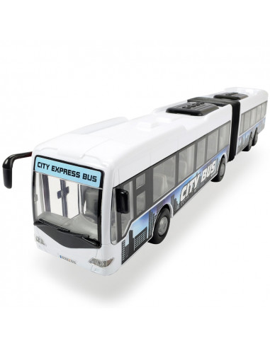 Autobuz Dickie Toys City Express Bus alb,S203748001-WH
