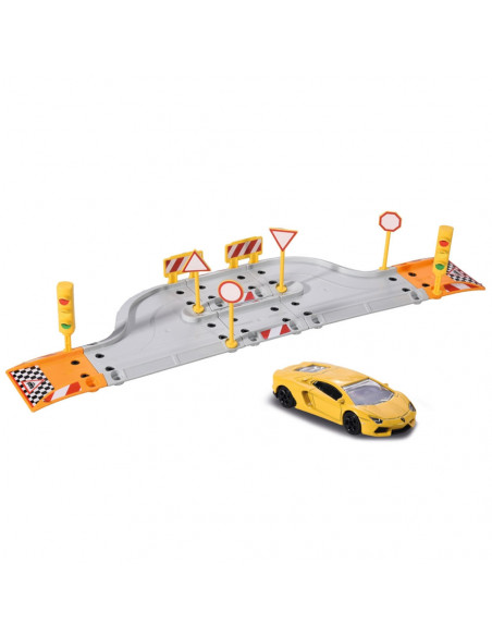 Pista de masini Majorette Creatix Starter Pack cu 1 masinuta