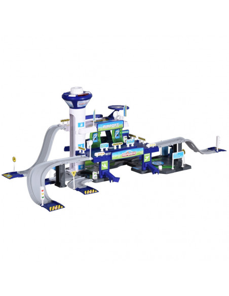 Pista de masini Majorette Creatix Aeroport cu 5