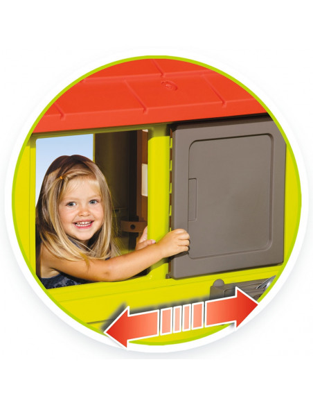Casuta cu bucatarie pentru copii Smoby Nature,S7600810713 Casuta cu bucatarie pentru copii Smoby Nature,S7600810713
