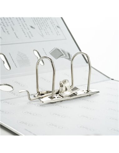 Biblioraft plastifiat A4, 50 mm Daco BP150AM, Albastru mediu