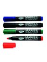 Marker permanent Daco MK130/4, 4 buc./set