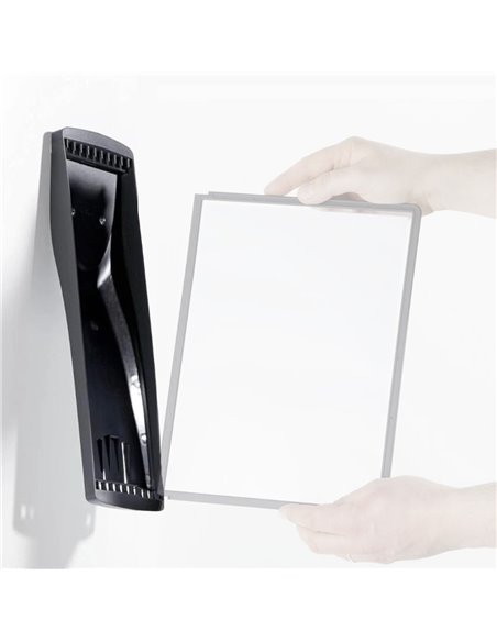 Display perete (suport pentru 20 buzunare A4), PROBECO-EasyMount - antracit