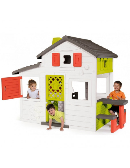 Casuta pentru copii Smoby Friends Playhouse cu