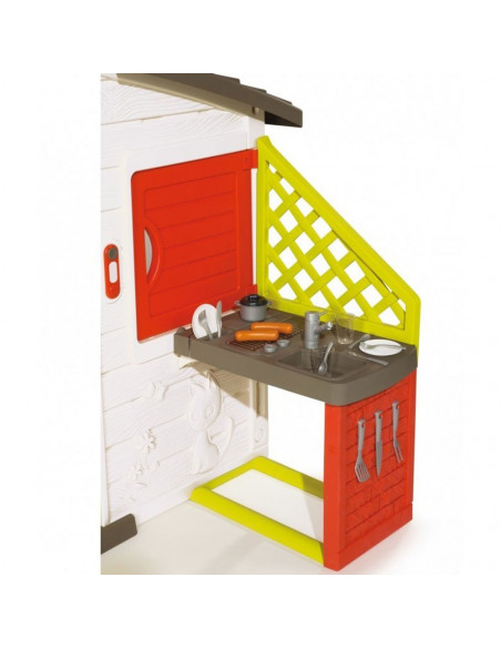 Casuta pentru copii Smoby Friends Playhouse cu