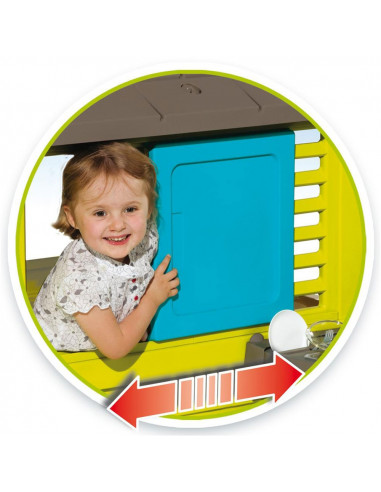 Casuta pentru copii Smoby Pretty cu bucatarie,S7600810711