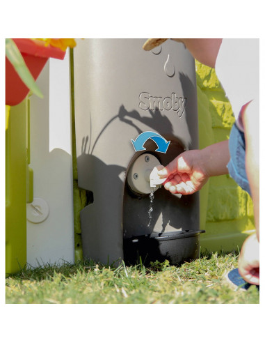 Jgheab Smoby cu rezervor de colectare a apei de ploaie pentru