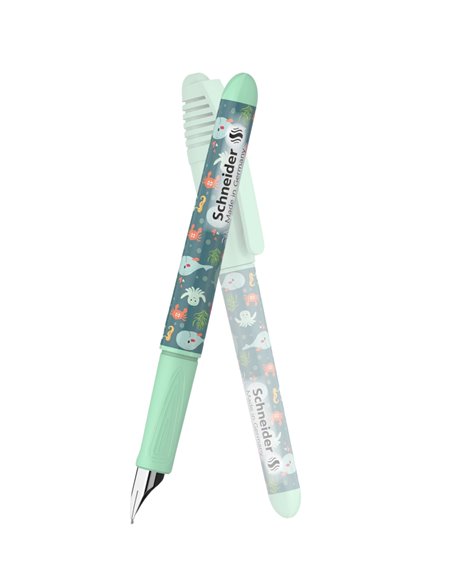 Stilou Schneider Zippi 2024/2025, Verde ocean Stilou Schneider Zippi 2024/2025, Verde ocean