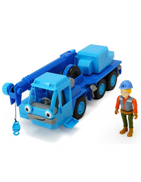 Camion Dickie Toys Bob Constructorul Action Team Lofty cu 1