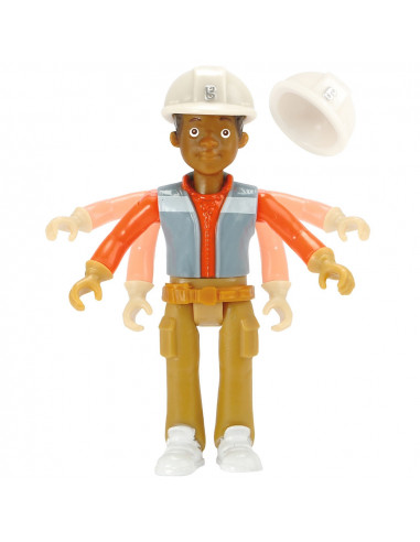 Buldozer Dickie Toys Bob Constructorul Action Team Muck cu 1