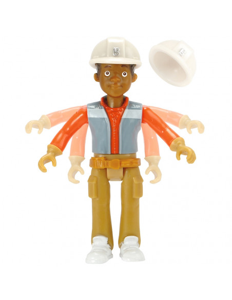 Buldozer Dickie Toys Bob Constructorul Action Team Muck cu 1