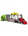 Camion Dickie Toys cu trailer si 2 masini Porsche,S203747005