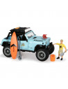 Masina Dickie Toys Playlife Surfer Set cu figurina si