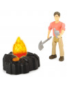 Masina Dickie Toys Playlife Adventure Set cu figurina si