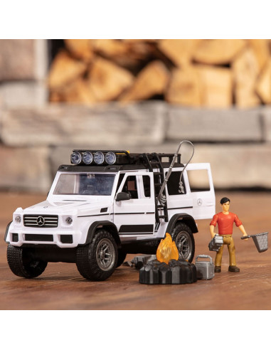 Masina Dickie Toys Playlife Adventure Set cu figurina si