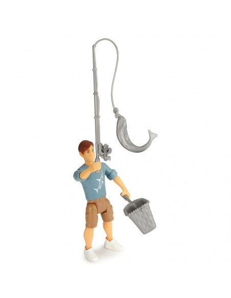 Masina Dickie Toys Playlife Camping Set cu figurina si