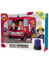 Cort de joaca John Fireman Sam Fire Truck Sam cu girofar