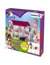 Cort de joaca John Caravan cu calut Schleich 100x70x80