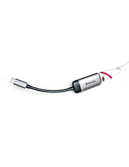 49143,CABLU VIDEO VERBATIM, 4K USB TYPE C LA HDMI, USB 3.1 GEN 1, CABLU HDMI 10CM "49143" (TIMBRU VERDE 0.18 LEI)