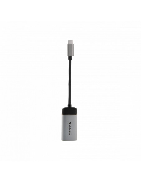 49143,CABLU VIDEO VERBATIM, 4K USB TYPE C LA HDMI, USB 3.1 GEN 1, CABLU HDMI 10CM "49143" (TIMBRU VERDE 0.18 LEI)