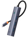 RY-B0005280A813-03,HUB USB Baseus UltraJoy 4 in 1, input USB Type-C, output 4 x USB 3.0, gri "B0005280A813-03" - 6932172630829
