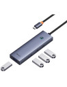 RY-B0005280A813-03,HUB USB Baseus UltraJoy 4 in 1, input USB Type-C, output 4 x USB 3.0, gri "B0005280A813-03" - 6932172630829
