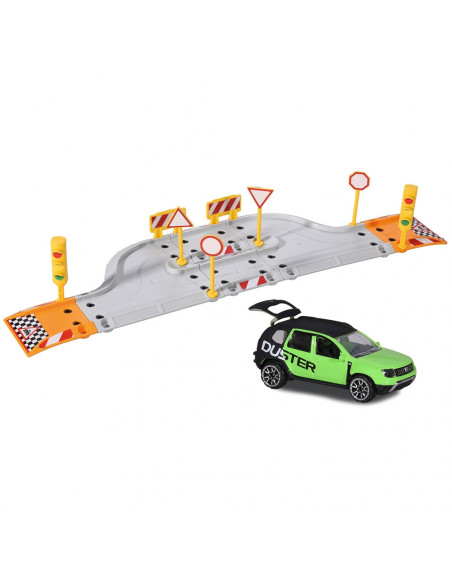 Pista de masini Majorette Creatix Street Set cu 1 Masinuta