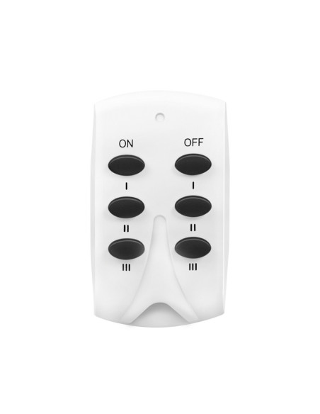 EC0007,PRIZE LOGILINK x 3, set cu telecomanda, raza 30m, pentru interior, Schuko x 3 230 V/16 A, 50 Hz, max. 3600 W, alb "EC0007