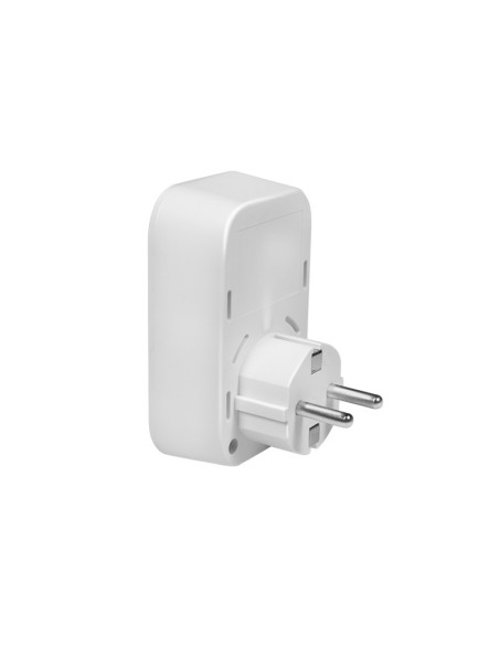 EC0007,PRIZE LOGILINK x 3, set cu telecomanda, raza 30m, pentru interior, Schuko x 3 230 V/16 A, 50 Hz, max. 3600 W, alb "EC0007