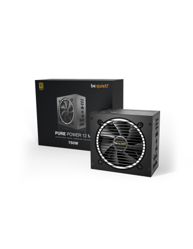 BN343,SURSA Be Quiet "PURE POWER 12 M", 750W, 80 PLUS Gold, modular, format ATX 3.0, "BN343"