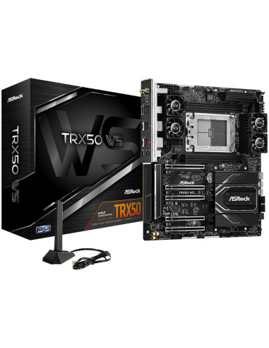 TRX50 WS,Placa de baza Asrock MB AMD TRX50/4DDR5/4SATA3 "TRX50 WS"