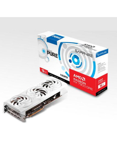 11325-03-20G,PLACI VIDEO Sapphire PCIE16 RX7900GRE 16GB/PURE "11325-03-20G"