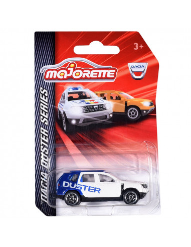 Masina Majorette Dacia Duster alb cu albastru,S212057181SRO-ACA