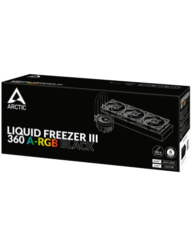 ACFRE00144A,COOLER Arctic "Liquid Freezer III 360ARGB", racire lichid, skt. Intel LGA 1700, AMD AM5/AM4, radiator aluminiu, pomp