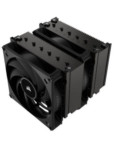 CT-9010011-WW,COOLERE Corsair A115 Twin Tower | Intel LGA-1700 / AMD AM5 sockets | 2 ventilatoare AF140 ELITE | 6 Heatpipes | Vi