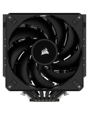 CT-9010011-WW,COOLERE Corsair A115 Twin Tower | Intel LGA-1700 / AMD AM5 sockets | 2 ventilatoare AF140 ELITE | 6 Heatpipes | Vi