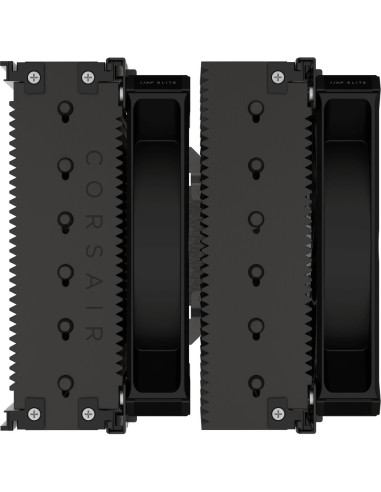 CT-9010011-WW,COOLERE Corsair A115 Twin Tower | Intel LGA-1700 / AMD AM5 sockets | 2 ventilatoare AF140 ELITE | 6 Heatpipes | Vi