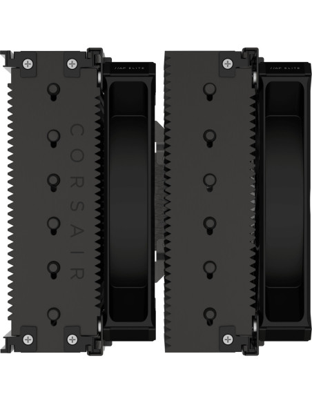 CT-9010011-WW,COOLERE Corsair A115 Twin Tower | Intel LGA-1700 / AMD AM5 sockets | 2 ventilatoare AF140 ELITE | 6 Heatpipes | Vi