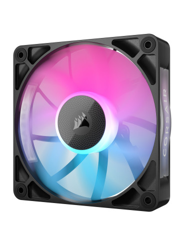 CO-9051018-WW,VENTILATOR Corsair iCUE LINK RX120 3x120mm RGB NEGRU, viteza 0.400-2100 RPM +/- 10%, Airflow: 10.5-74.2 CFM, Presi