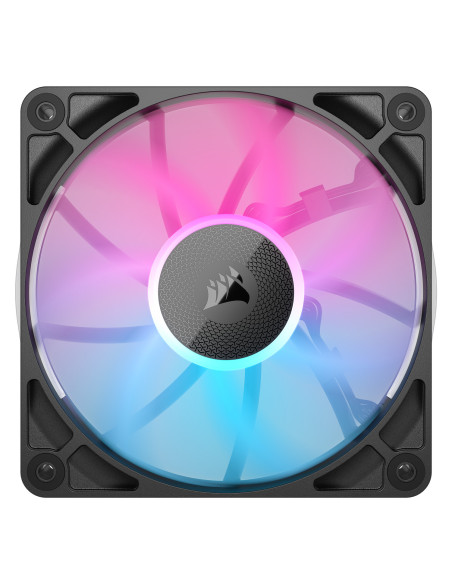 CO-9051018-WW,VENTILATOR Corsair iCUE LINK RX120 3x120mm RGB NEGRU, viteza 0.400-2100 RPM +/- 10%, Airflow: 10.5-74.2 CFM, Presi