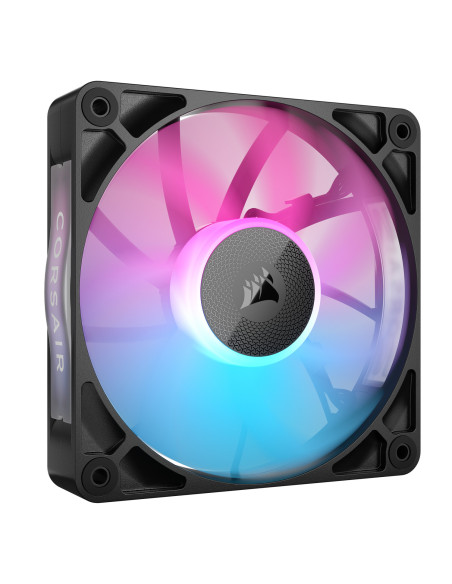 CO-9051017-WW,VENTILATOR Corsair iCUE LINK RX120 1x120mm RGB NEGRU, viteza 0.400-2100 RPM +/- 10%, Airflow: 10.5-74.2 CFM, Presi