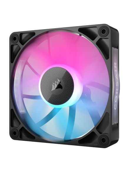 CO-9051017-WW,VENTILATOR Corsair iCUE LINK RX120 1x120mm RGB NEGRU, viteza 0.400-2100 RPM +/- 10%, Airflow: 10.5-74.2 CFM, Presi
