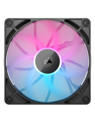 CO-9051019-WW,VENTILATOR Corsair iCUE LINK RX140 1x140mm RGB NEGRU, viteza 0.400-2100 RPM +/- 10%, Airflow: 18.1-95.7 CFM, Presi