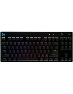 920-012136,Tastatura Logitech - gaming G PRO X TKL LIGHTSPEED Mechanical Gaming Keyboard - BLACK - US INTL - TACTILE "920-012136