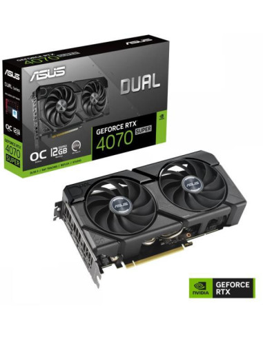 DUAL-RTX4070S-12G-EVO,PLACI VIDEO Asus VGA PCIE16 RTX4070 SUPER 12GB "DUAL-RTX4070S-12G-EVO"